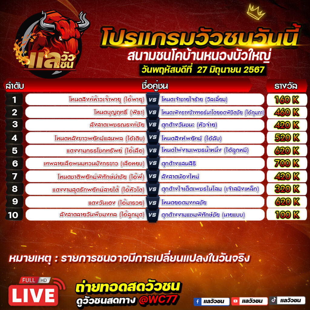สนามชนโคบ้านหนองบัวใหญ่